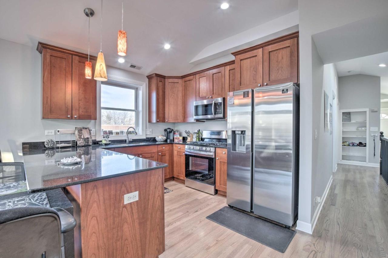 Chicago Condo With Balcony Walk To Cta Stations! Exteriér fotografie