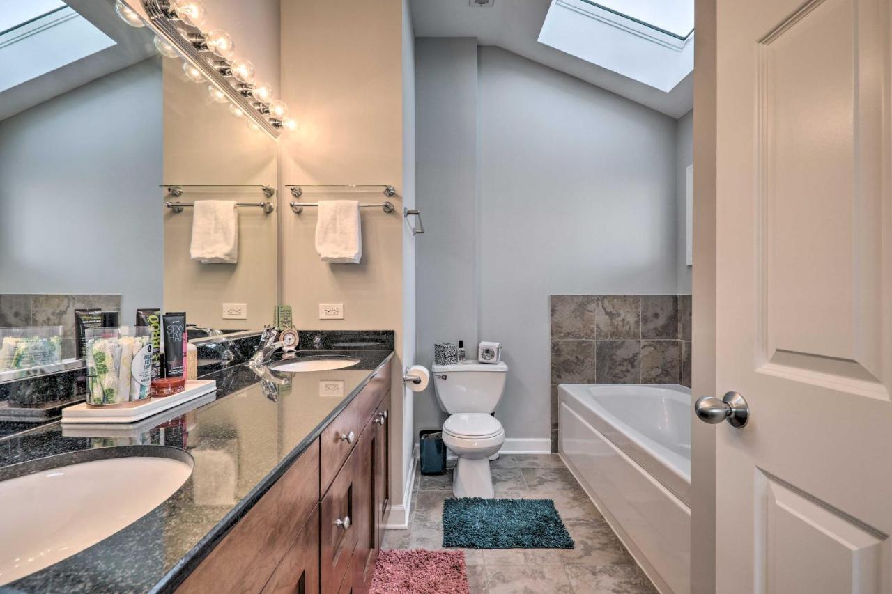 Chicago Condo With Balcony Walk To Cta Stations! Exteriér fotografie